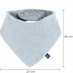 Halstuch / Bandana Lätzchen Dreieckstuch Mull 2er Pack - Sky Way
