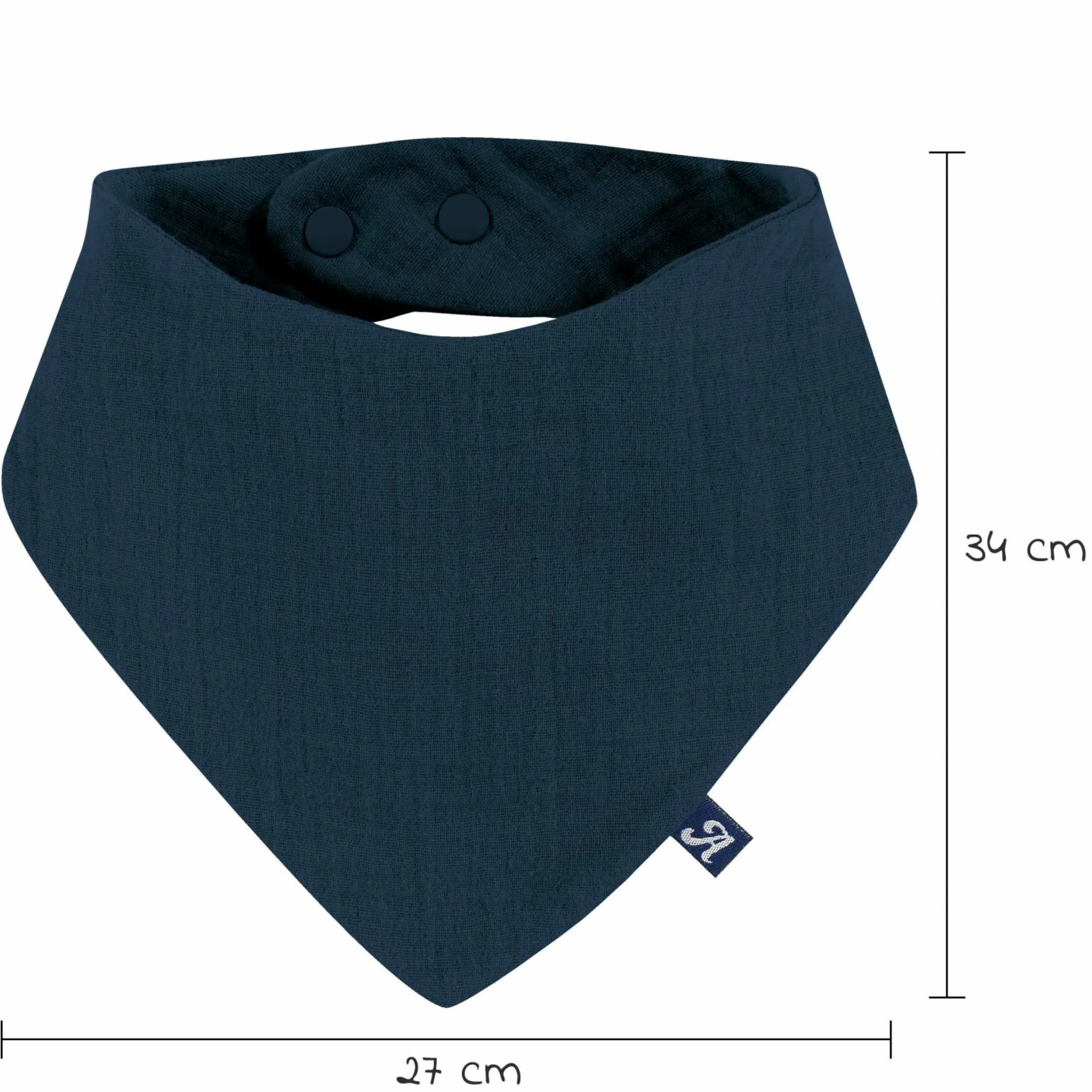 Halstuch / Bandana Lätzchen Dreieckstuch Mull 2er Pack - Poseidon
