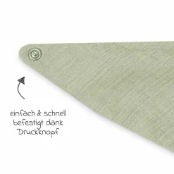 Halstuch Musselin - Lime