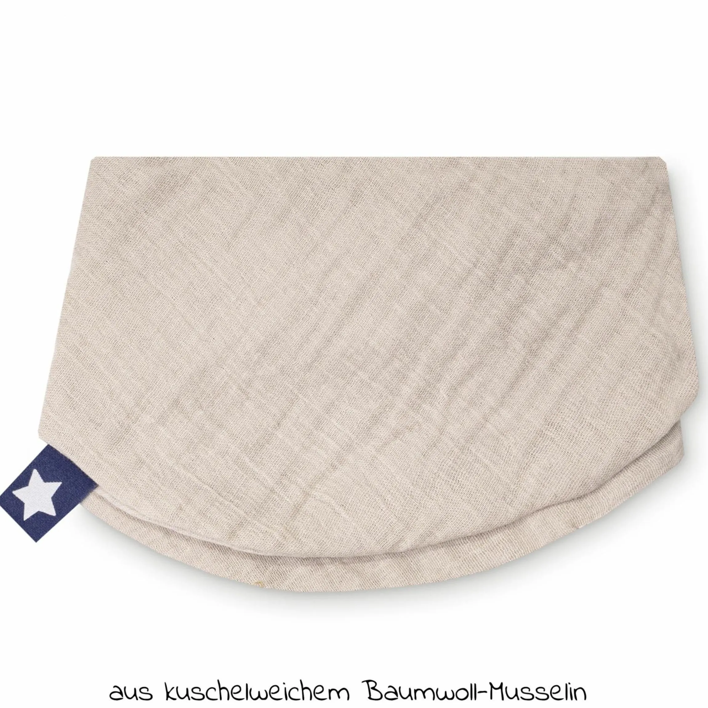 Halstuch Musselin - Sand