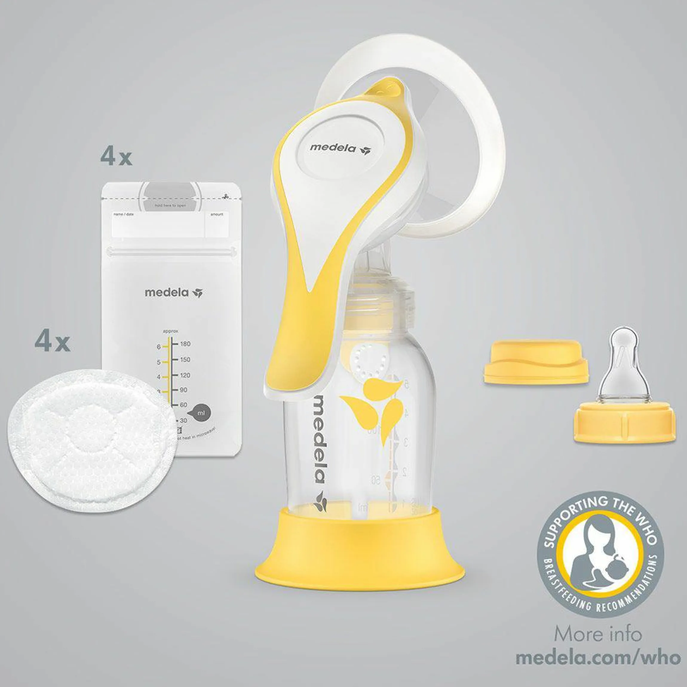 Hand-Milchpumpe Harmony Flex Essentials Pack