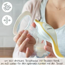 Hand-Milchpumpe Harmony Flex