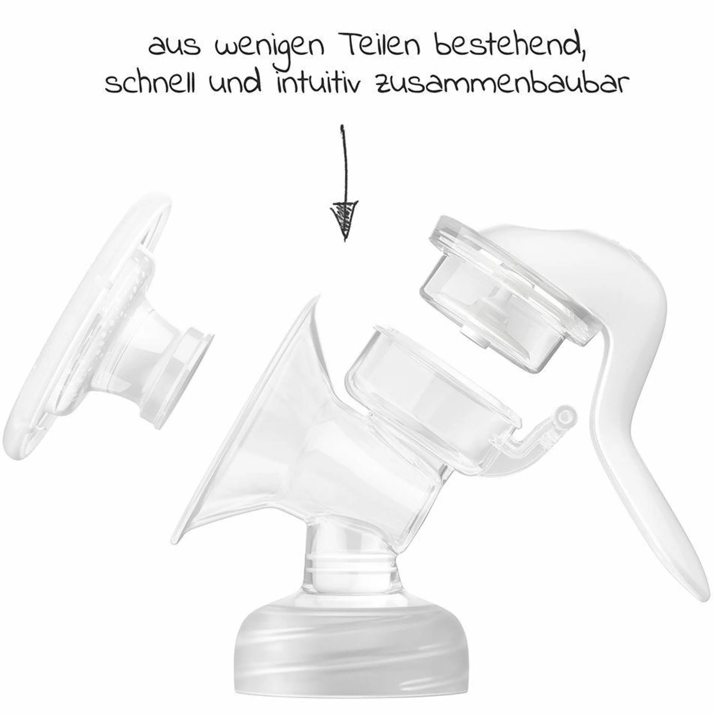 Hand-Milchpumpe Natural Motion - SCF430/01