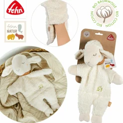 Handpuppe / Kuscheltier NATUR - Schaf