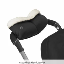 Handwärmer für Maxi-Cosi Kinderwagen - Twillic Black - Kollektion 2025
