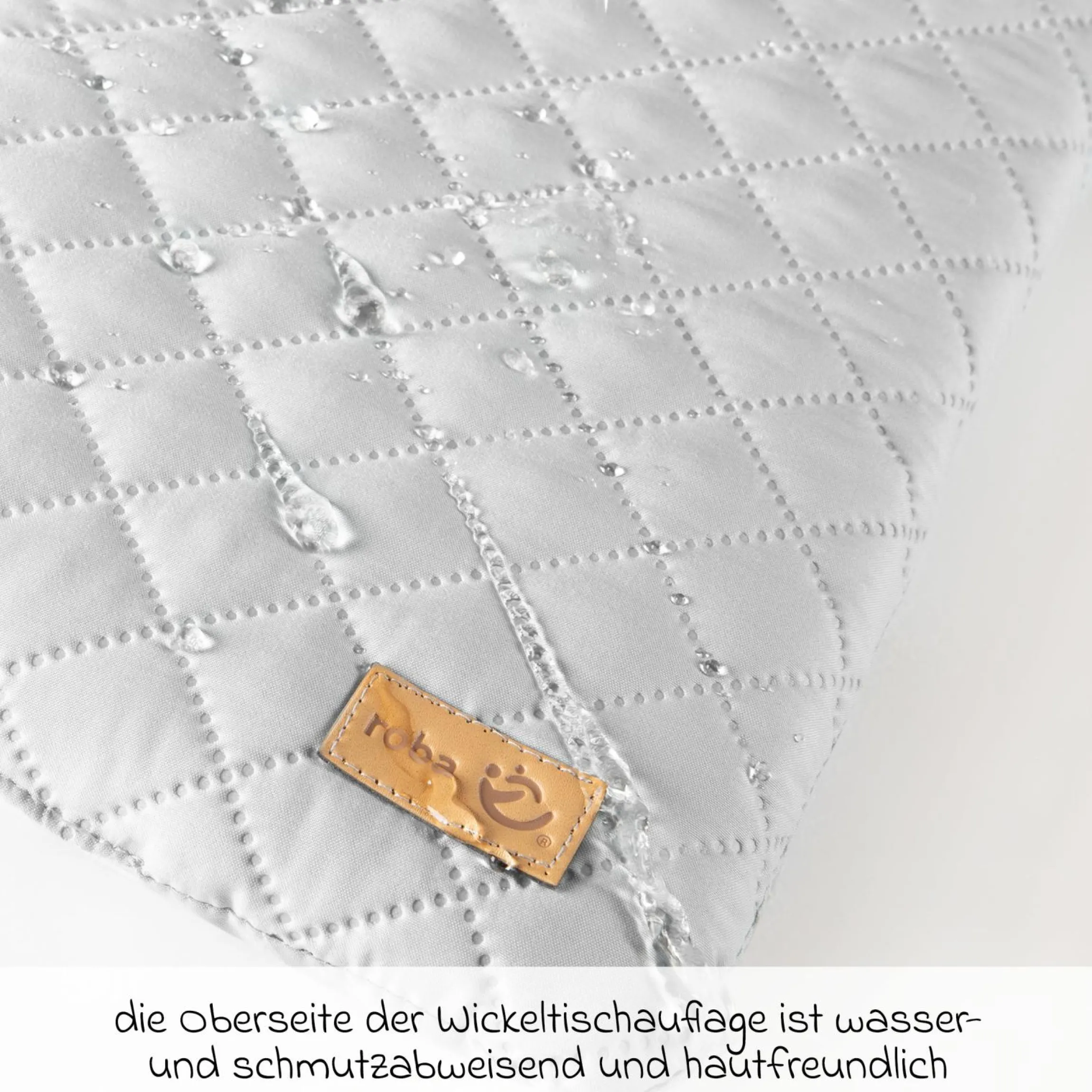 Hausbett inkl. Wickelplatte mit Wickelauflage, 6-fach höhenverstellbarem Lattenrost & 5 Schlupfsprossen 60 x 120 cm - Taupe