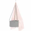 Himmel aus Baumwoll-Voile für Wiege Classic - Dusty Rose
