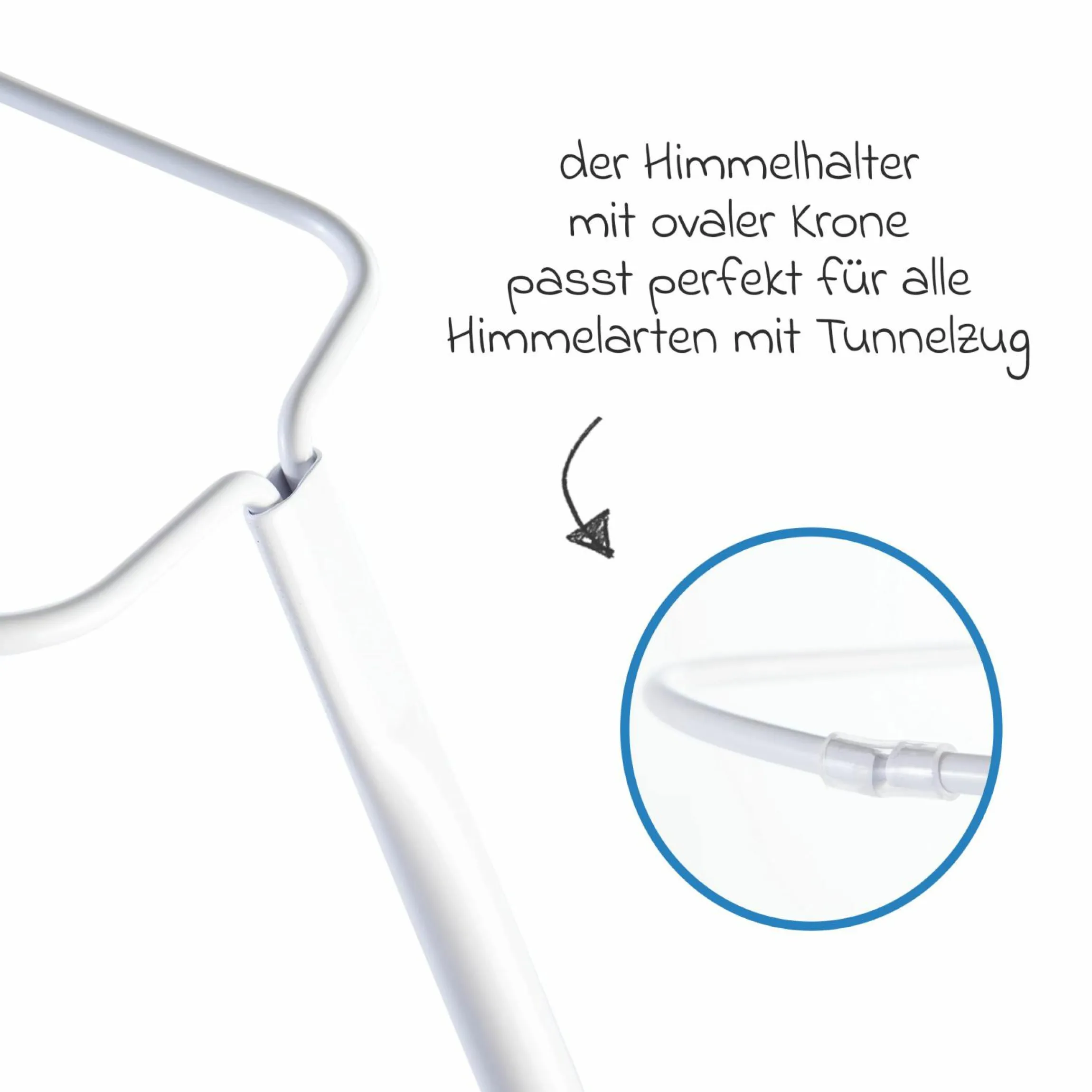 Himmelstange - Weiß
