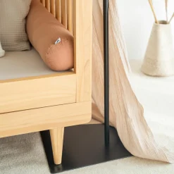 Himmelstange mit Standfuß für Baldachine Max 180 cm - Schwarz