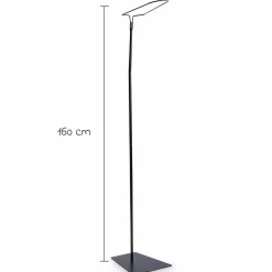 Himmelstange mit Standfuß Franz 160 cm - Schwarz