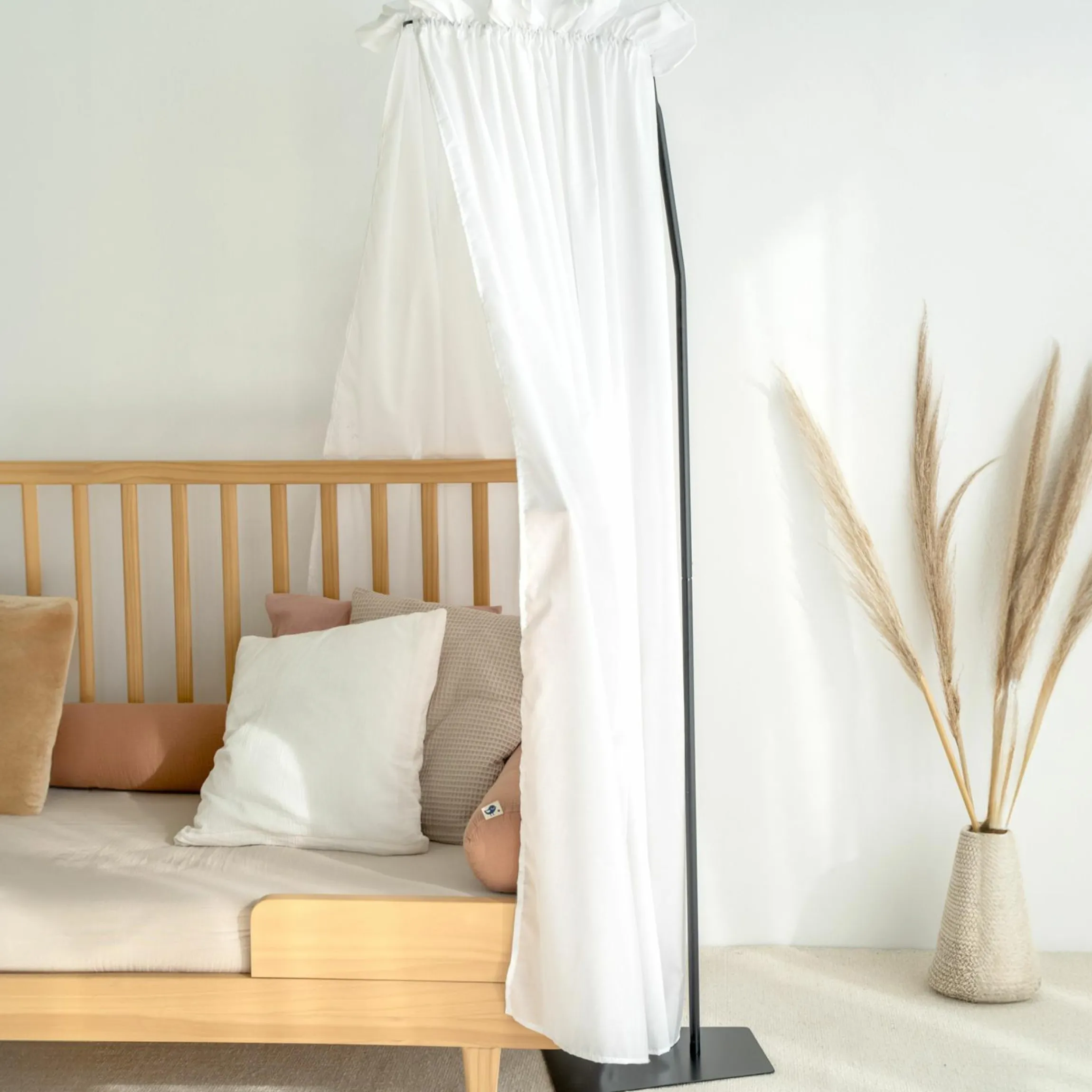 Himmelstange mit Standfuß Franz 160 cm - Schwarz