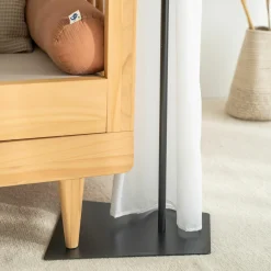 Himmelstange mit Standfuß Franz 160 cm - Schwarz