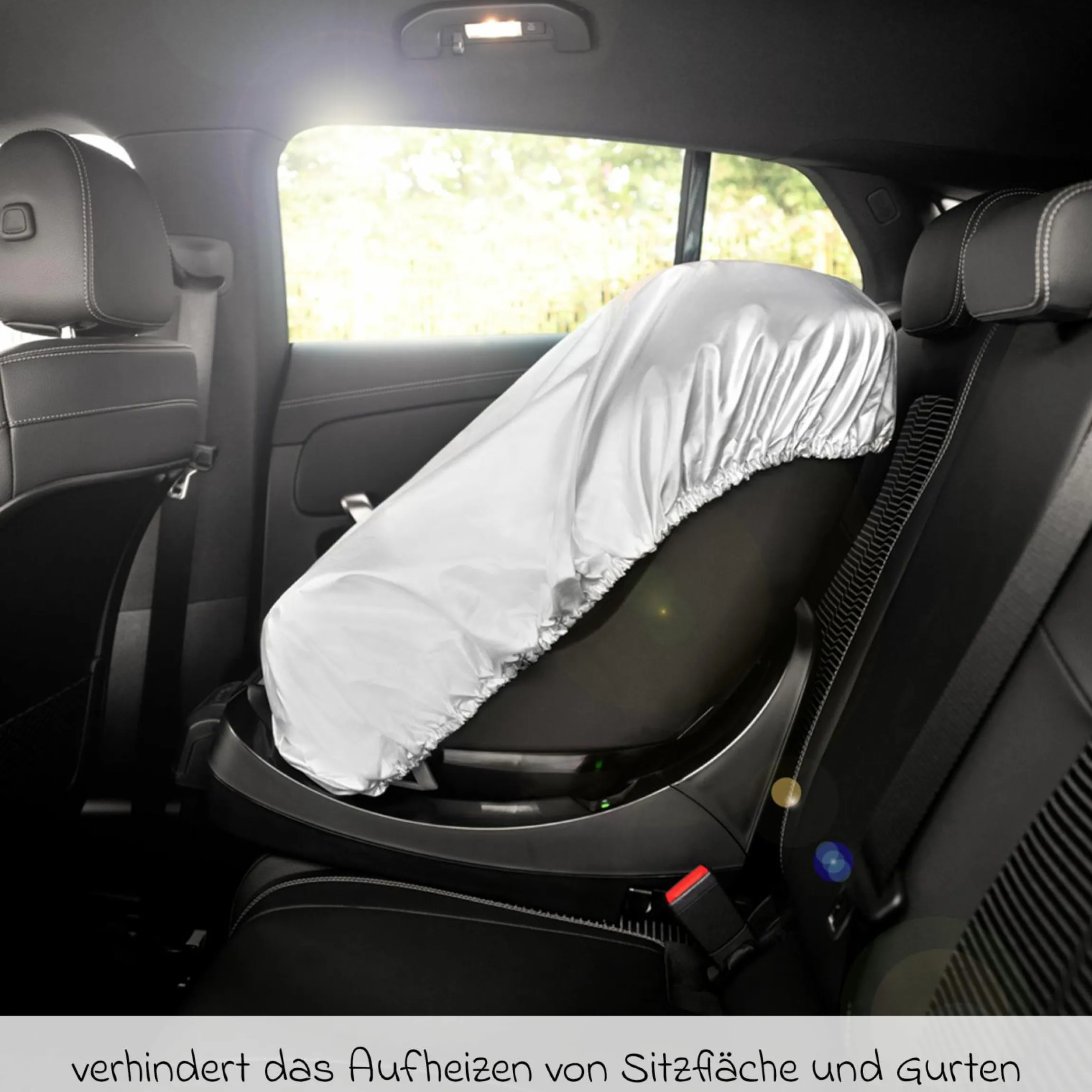 Hitzeschutz-Abdeckung für Kindersitz