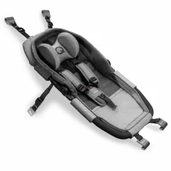 Hängematte Plus mit Sicherheitsrahmen für Babytransport - Grau