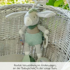 Hänge-Spielzeug / Activity-Spieltier zum Aufhängen - Eselchen