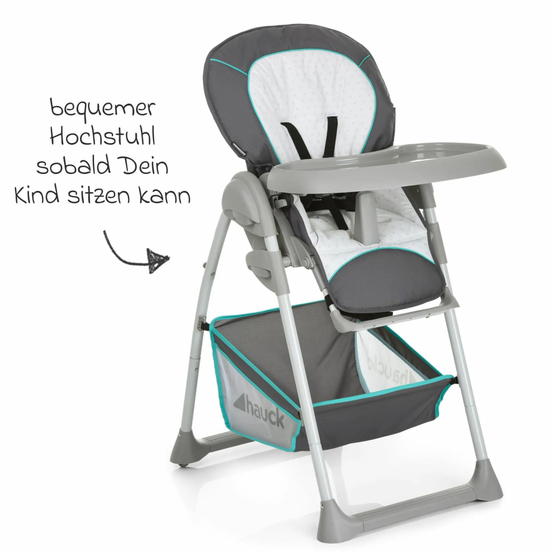Hochstuhl & Babyliege Sit'n Relax - Hearts