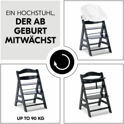 Hochstuhl Alpha Plus - Black
