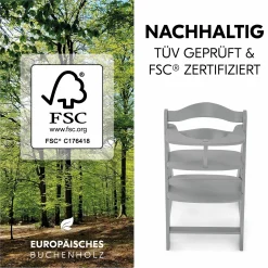 Hochstuhl Alpha Plus - Grey