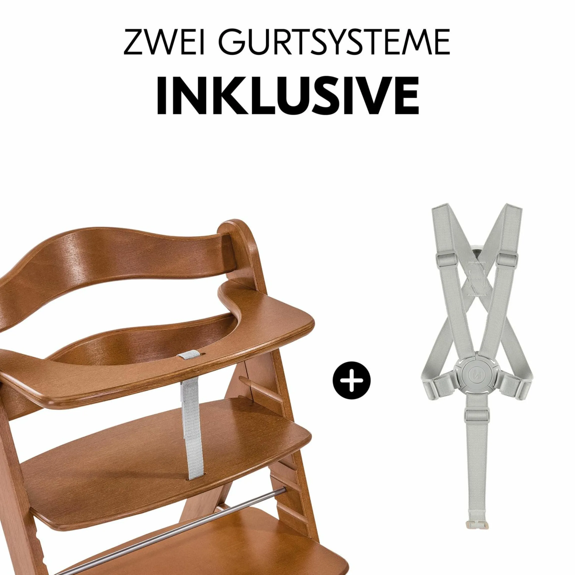 Hochstuhl Alpha Plus - Walnut