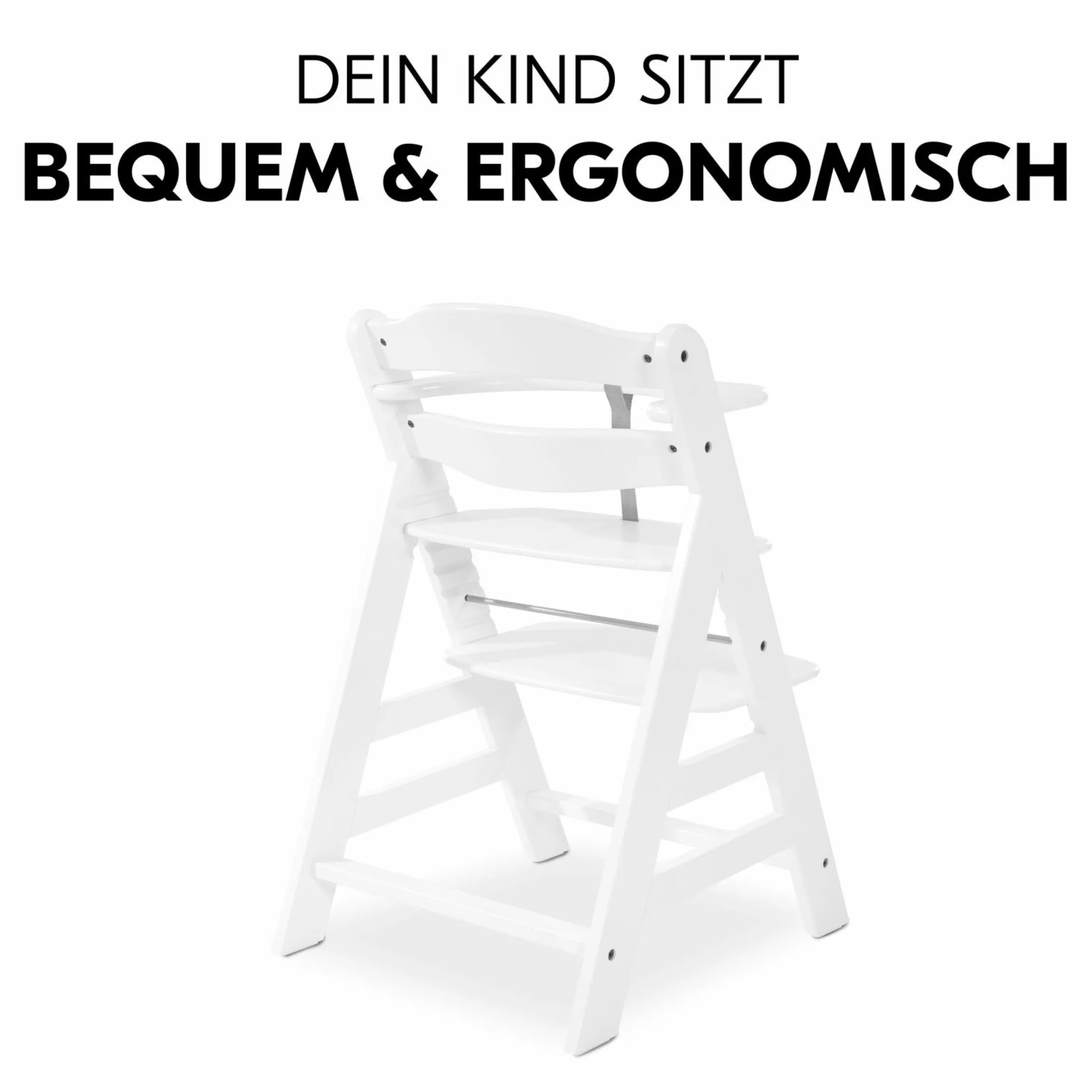Hochstuhl Alpha Plus - White