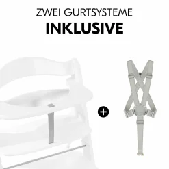 Hochstuhl Alpha Plus - White