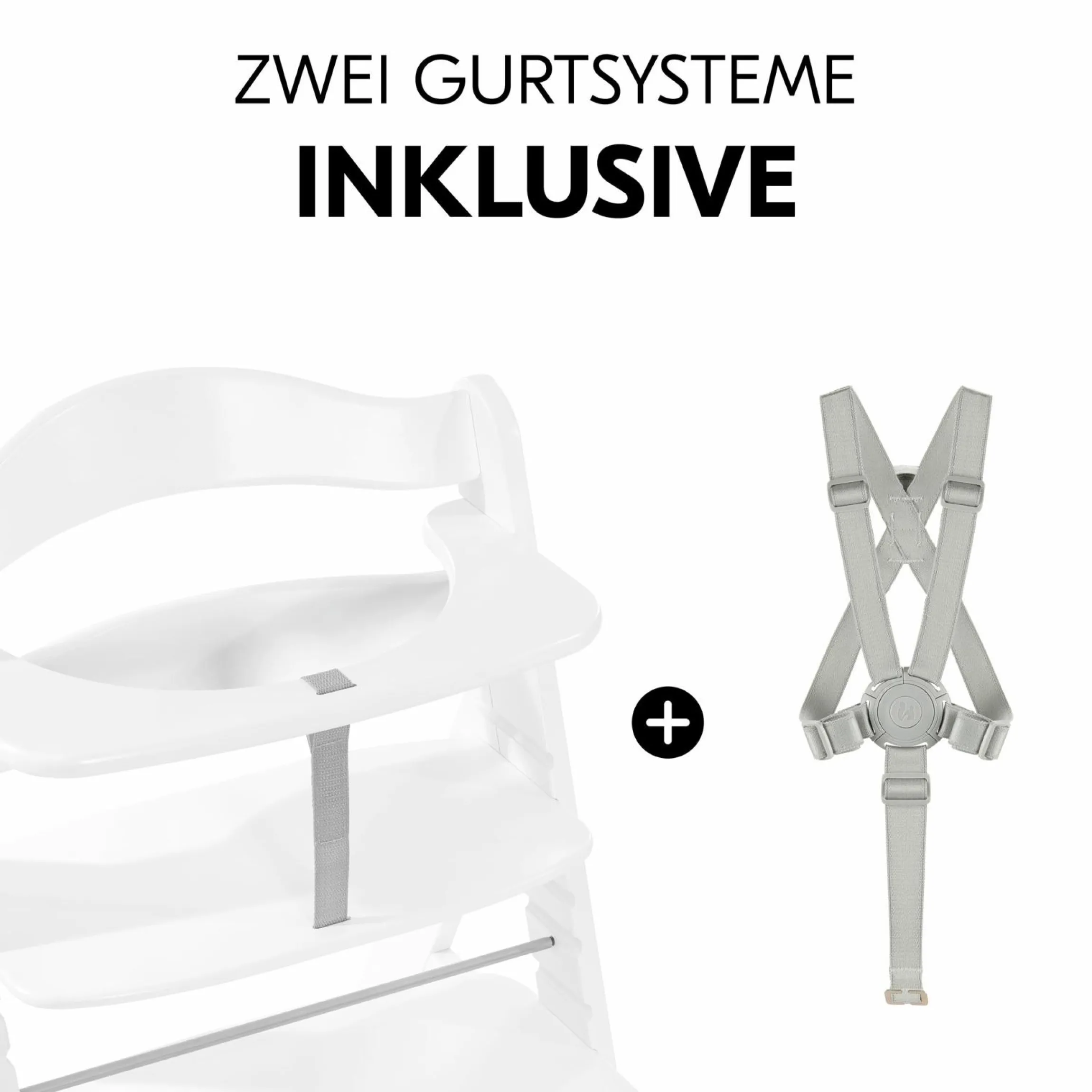 Hochstuhl Alpha Plus - White