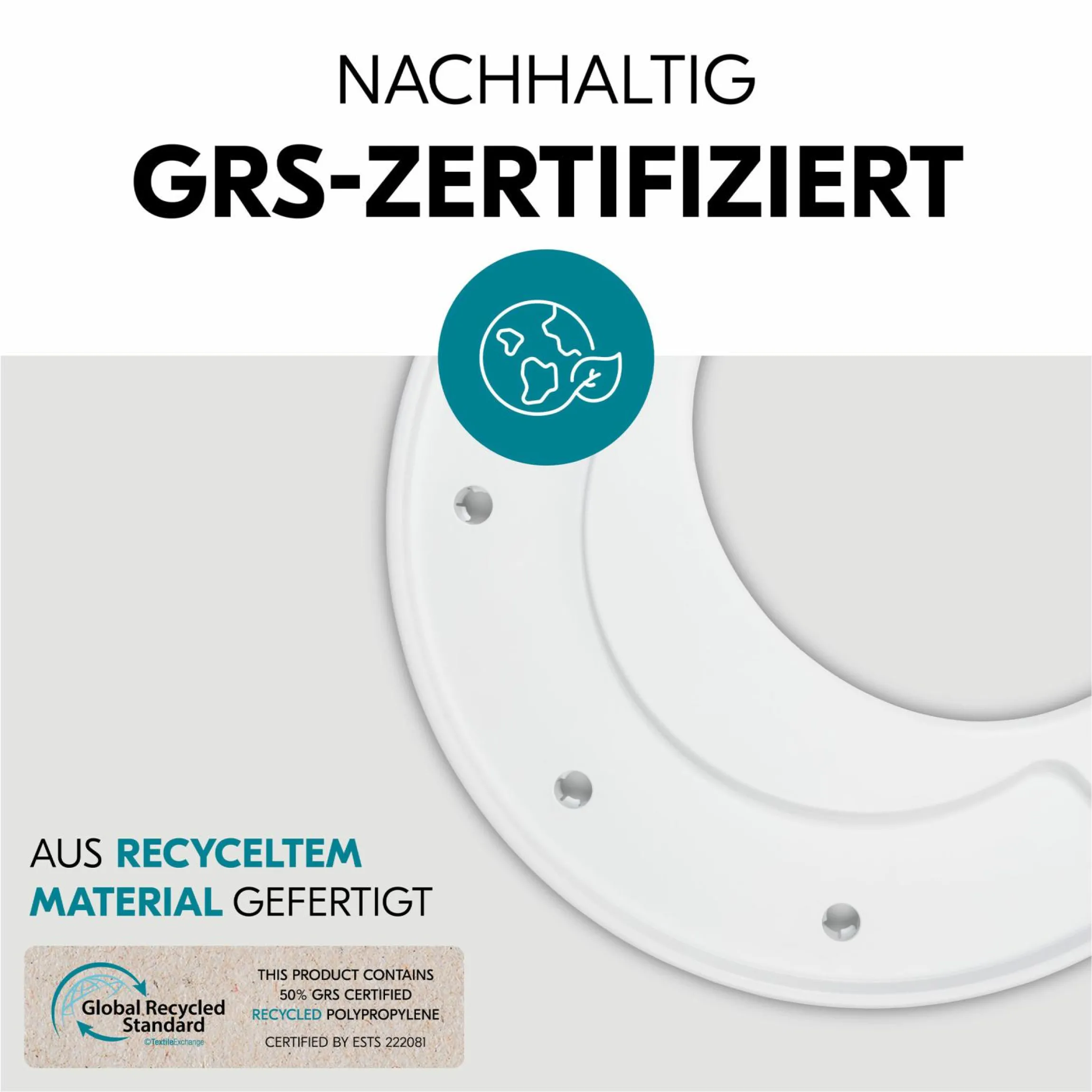 Hochstuhl Alpha Plus Black - im Sparset inkl. Sitzkissen + Play Tray Basis + Spielzeug Play Music mit Xylophon