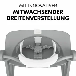 Hochstuhl Alpha Plus Black - im Sparset inkl. Baby Seat + Baby Seatpad + Click Tray