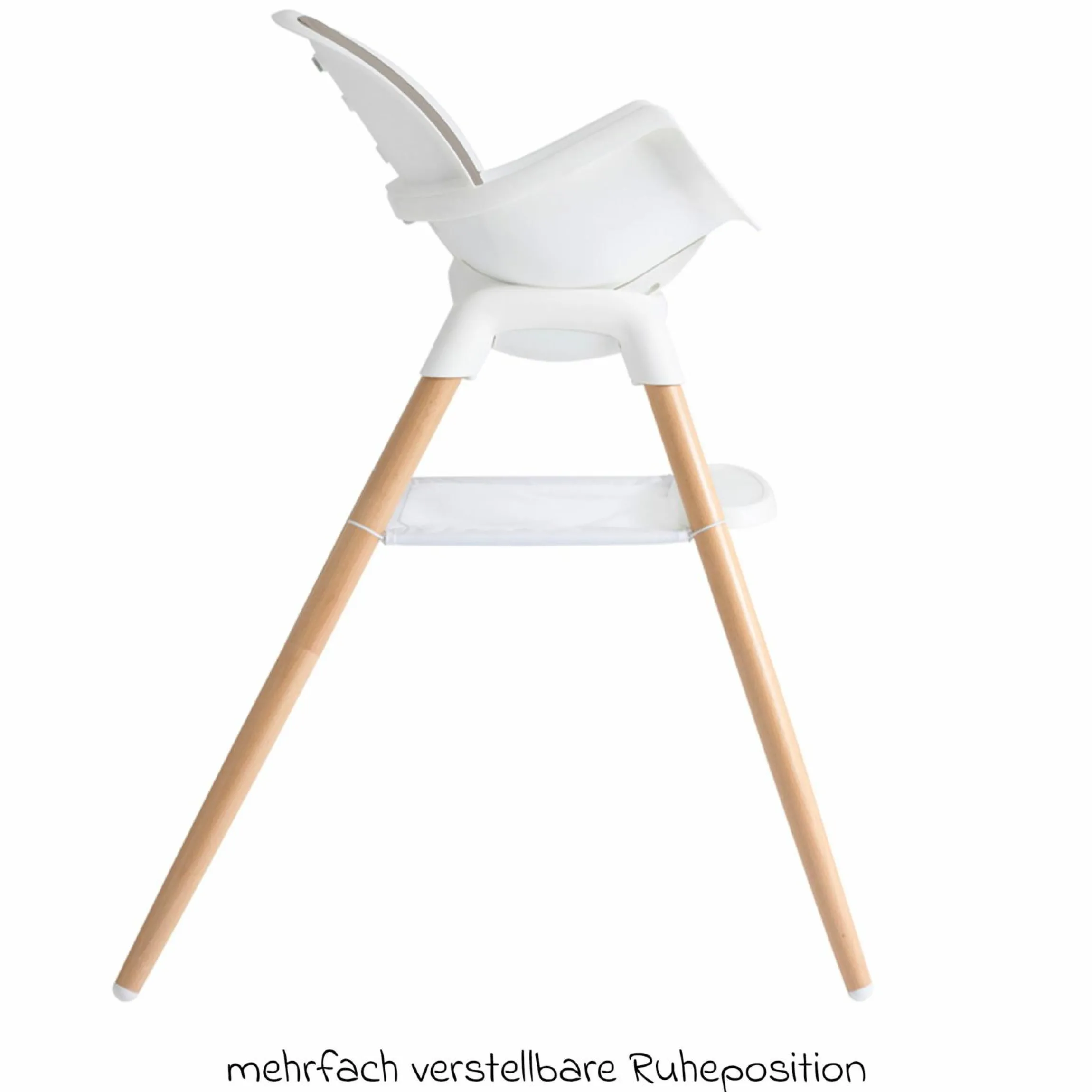 Hochstuhl Chestnut ab Geburt - 6 Jahre auch als Kinderstuhl nutzbar - Mocha - Kollektion 2025
