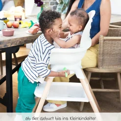 Hochstuhl Chestnut ab Geburt - 6 Jahre auch als Kinderstuhl nutzbar - Lola - Kollektion 2025