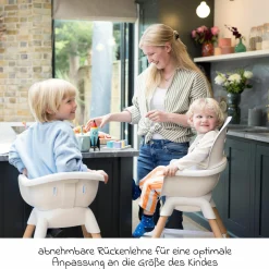 Hochstuhl Chestnut ab Geburt - 6 Jahre auch als Kinderstuhl nutzbar - Lola - Kollektion 2025