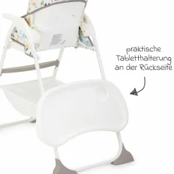 Hochstuhl Mimzy Snacker ab 6 Monate nutzbar klein faltbar nur 6,3 kg leicht - Alphabet - Kollektion 2025