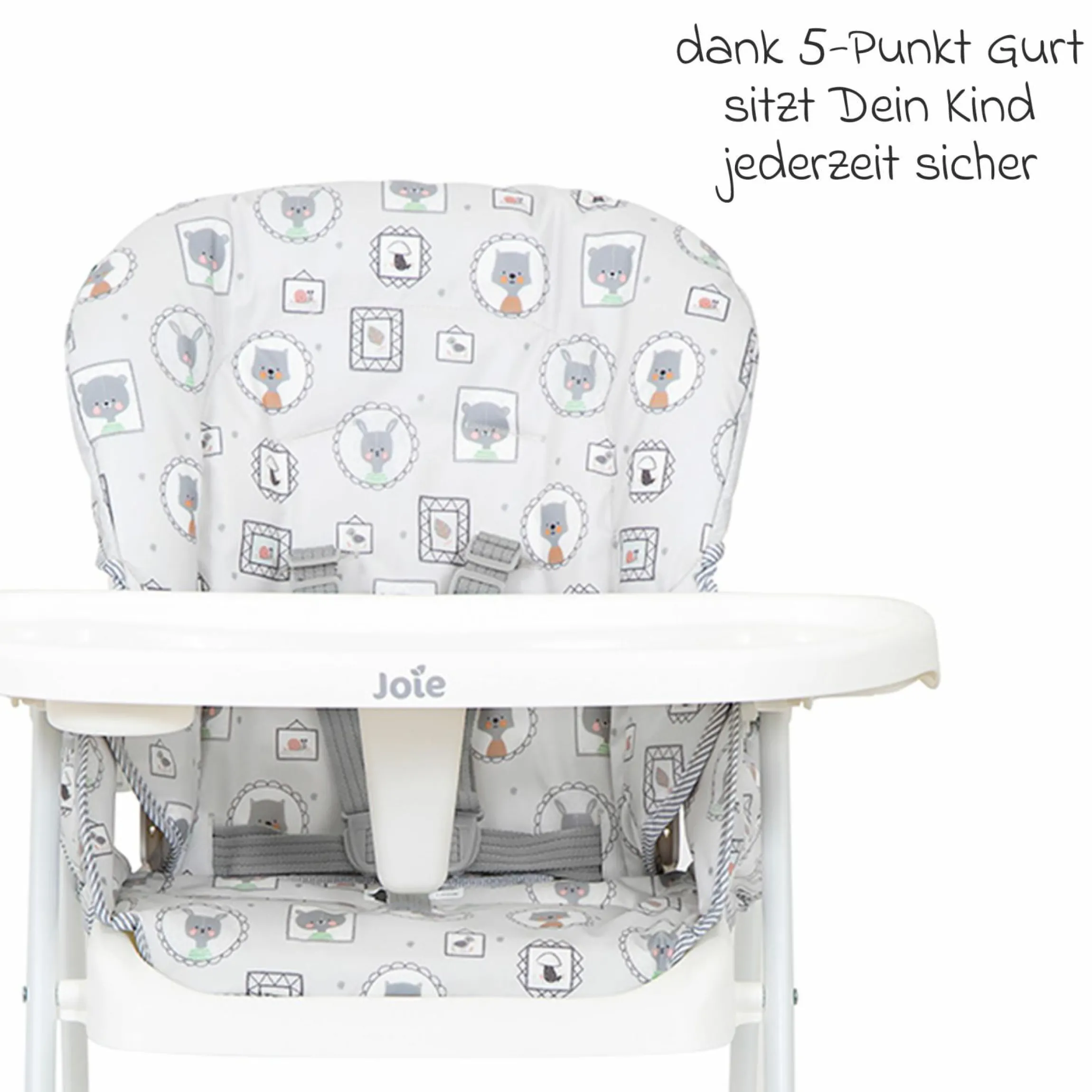Hochstuhl Mimzy Snacker ab 6 Monate nutzbar klein faltbar nur 6,3 kg leicht - Portrait