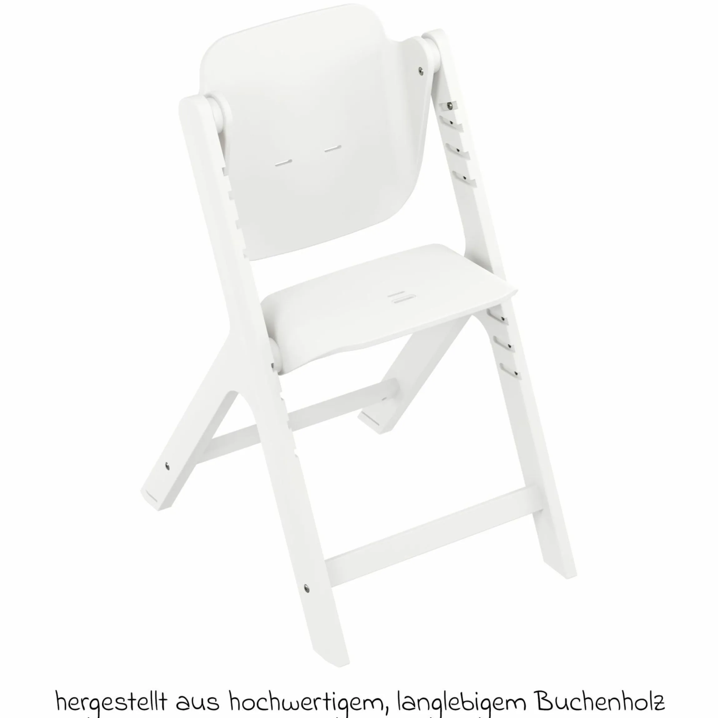 Hochstuhl Nesta ab 3,5 Jahre - 99 Jahre langlebig und nachhaltig - White - Kollektion 2025