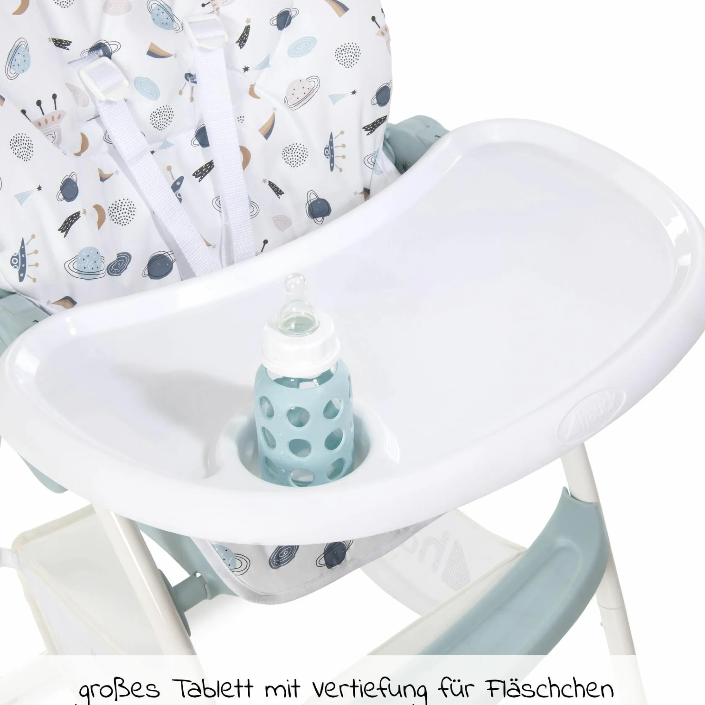 Hochstuhl Sit N Fold (mit Essbrett, klappbar) - Space