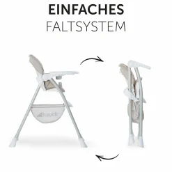 Hochstuhl Sit N Fold (mit Essbrett, klappbar) - Beige