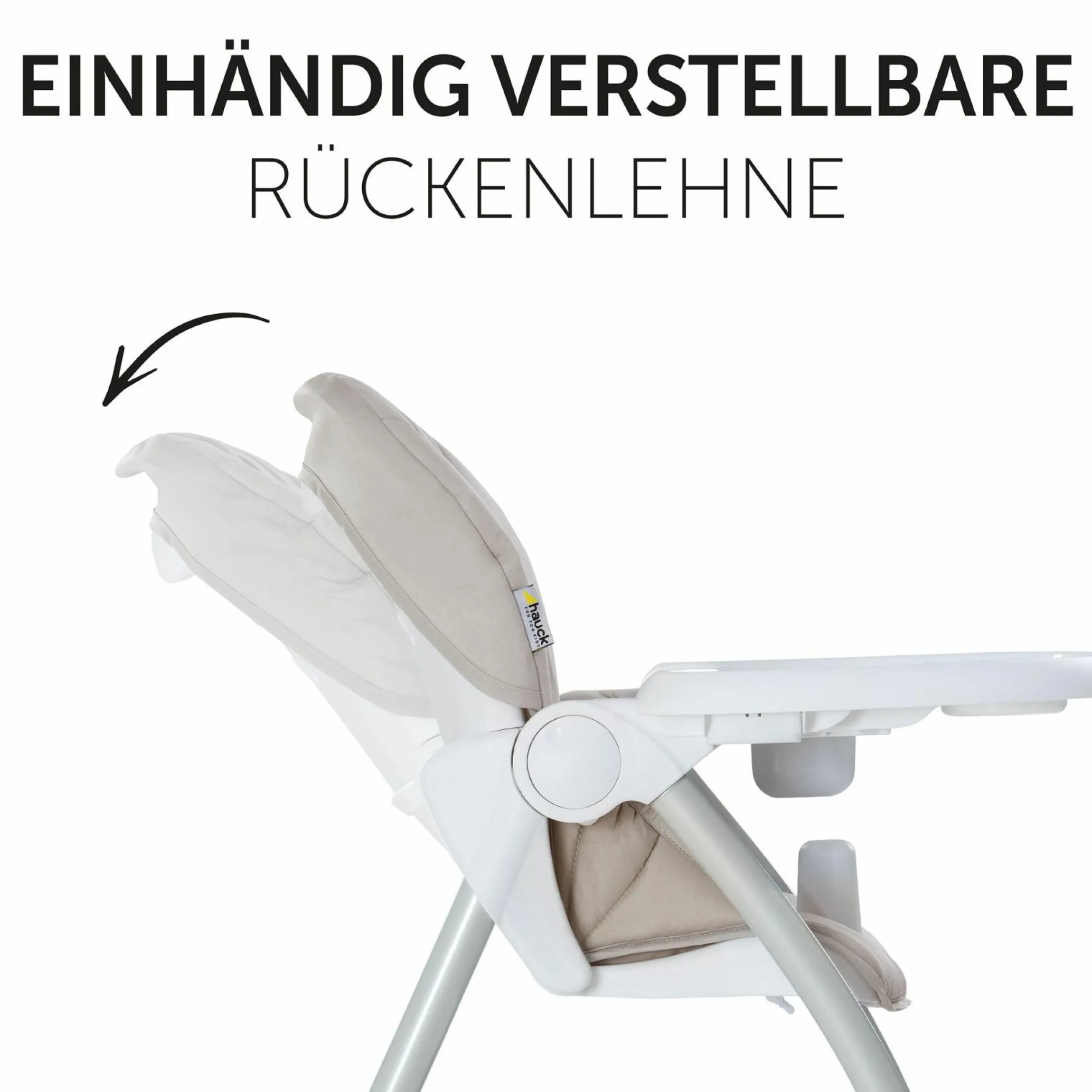 Hochstuhl Sit N Fold (mit Essbrett, klappbar) - Beige