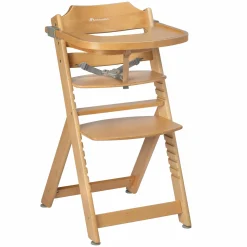 Hochstuhl Timba ab 6 Monate bis 30 kg nutzbar - Natural Wood