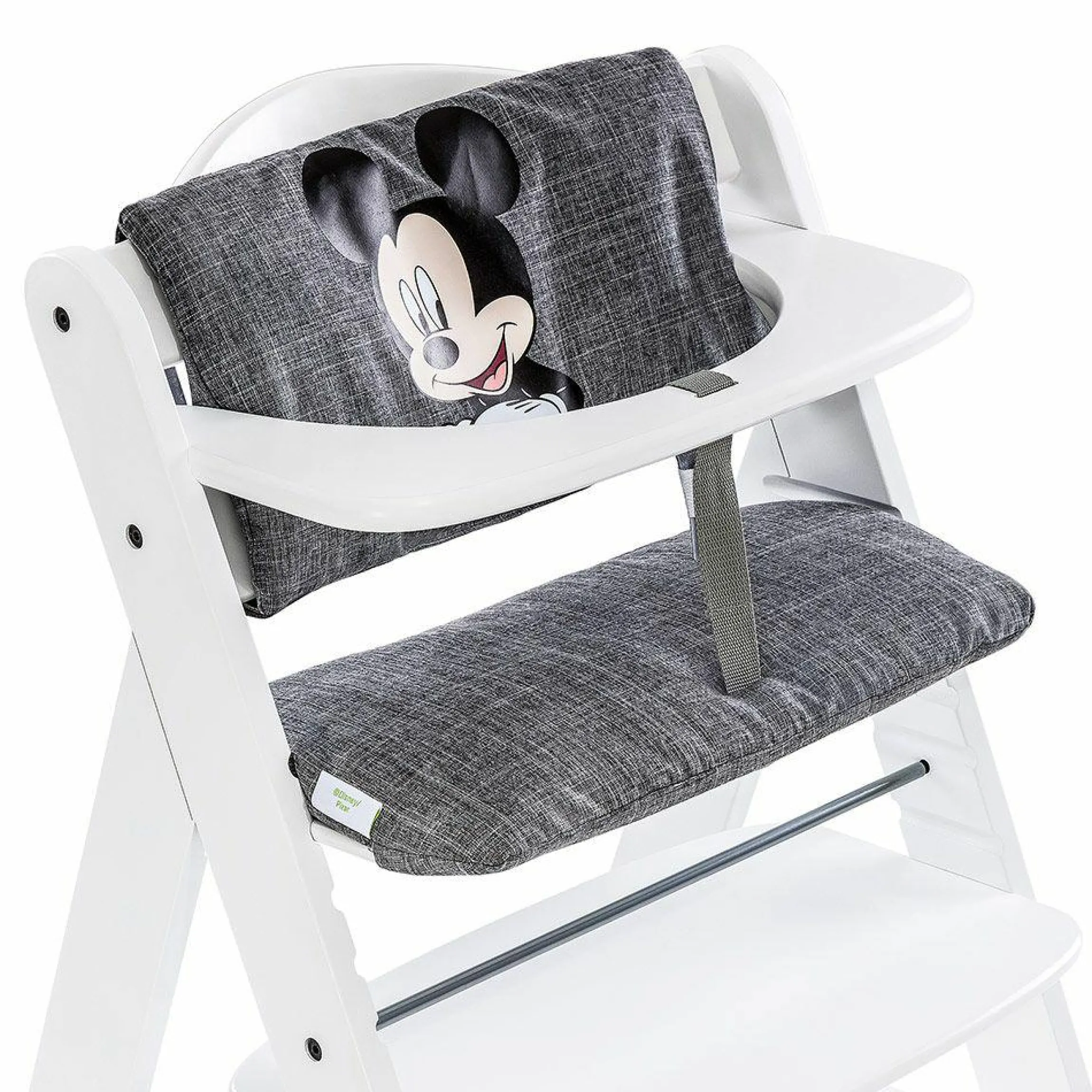 Hochstuhlauflage & Sitzverkleinerer - Disney Deluxe - Mickey Grey