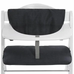 Hochstuhlauflage Deluxe - Melange Charcoal