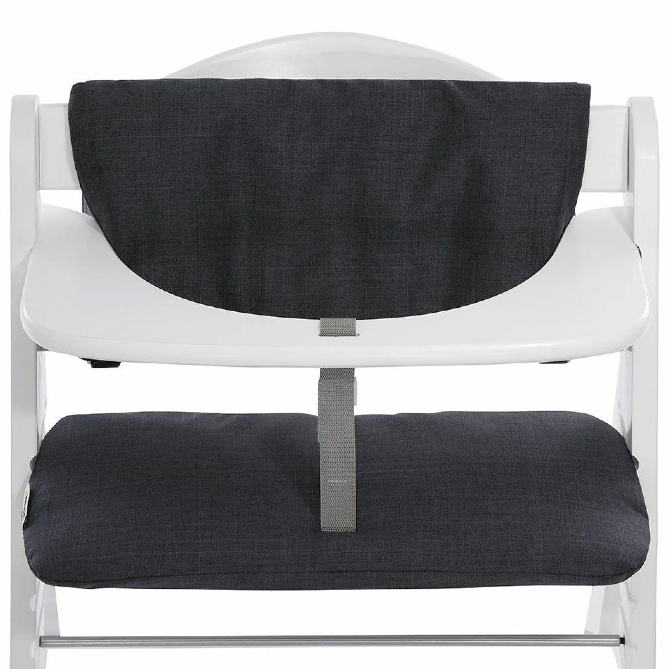Hochstuhlauflage Deluxe - Melange Charcoal