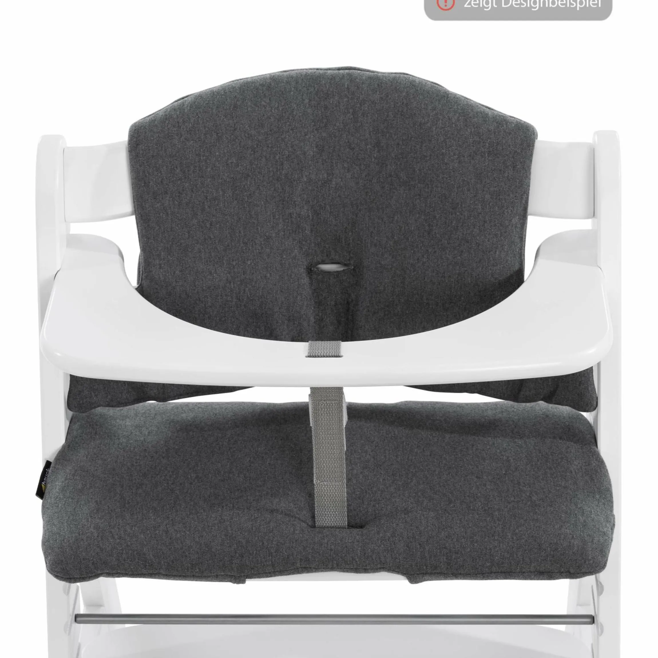 Hochstuhlauflage Deluxe - Select Line - Jersey Charcoal