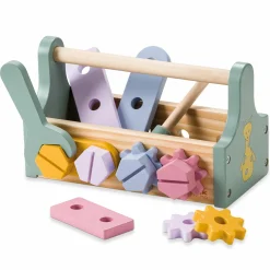 Holz Werkzeugkiste für Kleinkinder - Learn to Repair