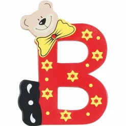 Holzbuchstabe B - Bär