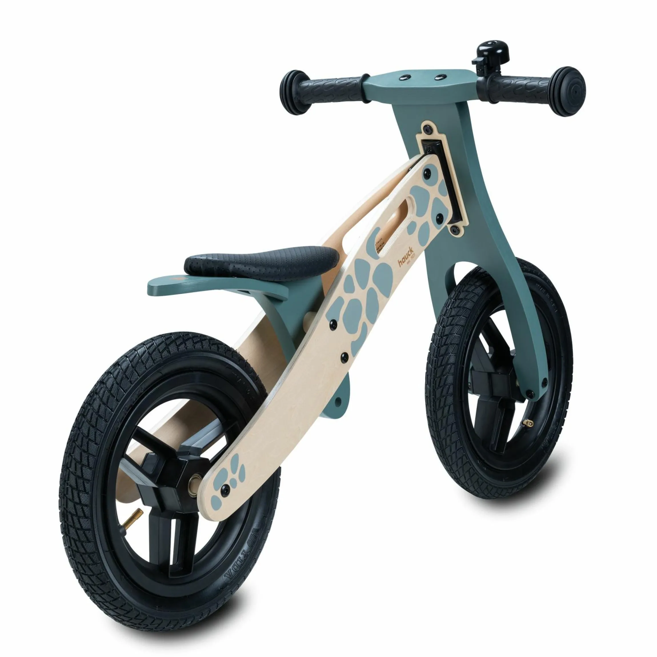 Holz-Laufrad Balance N Ride mit Lufträdern & verstellbarem Sitz (ab 18 Monate) - Turtle