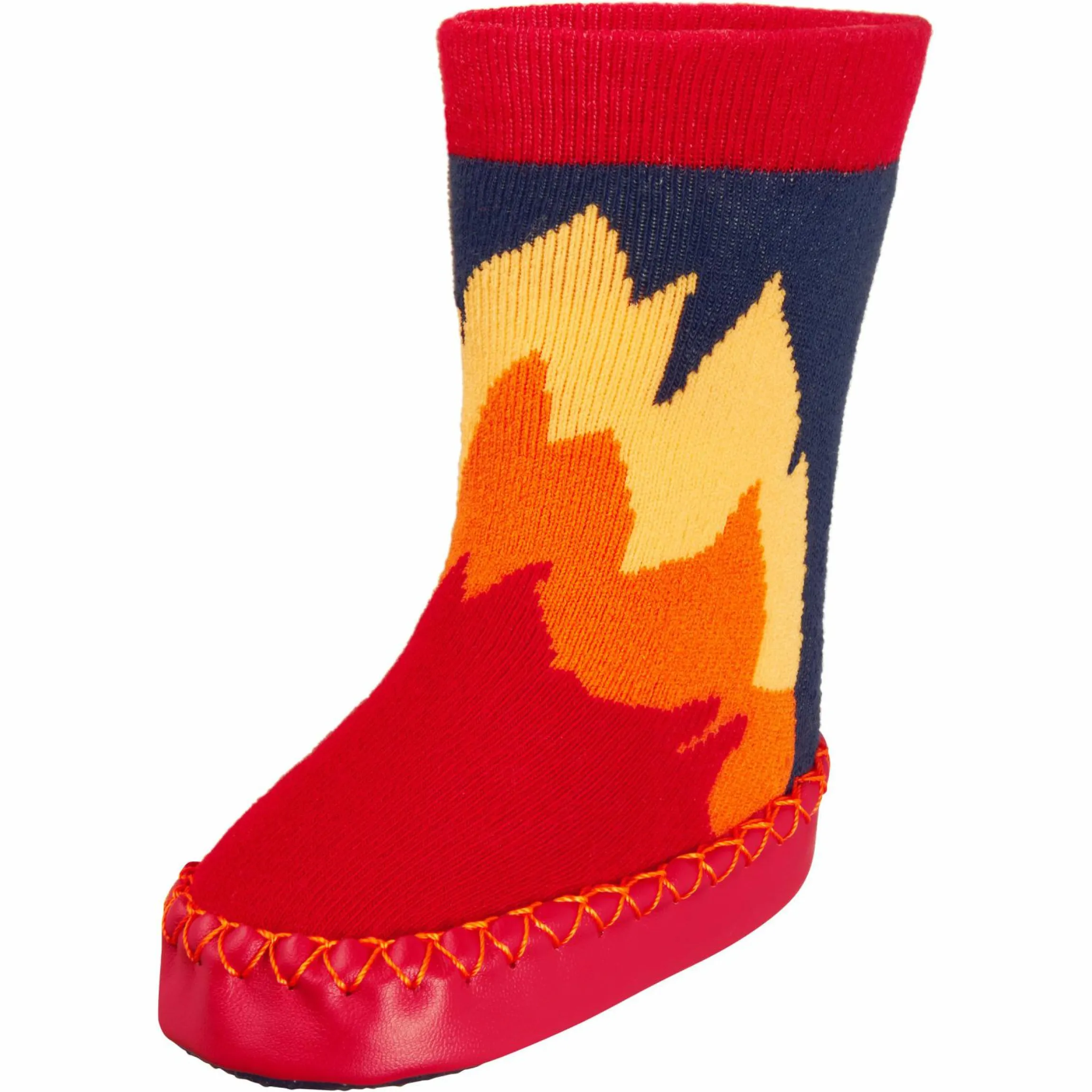 Hüttenschuh - Feuerwehr Marine Rot - Gr. 20/21