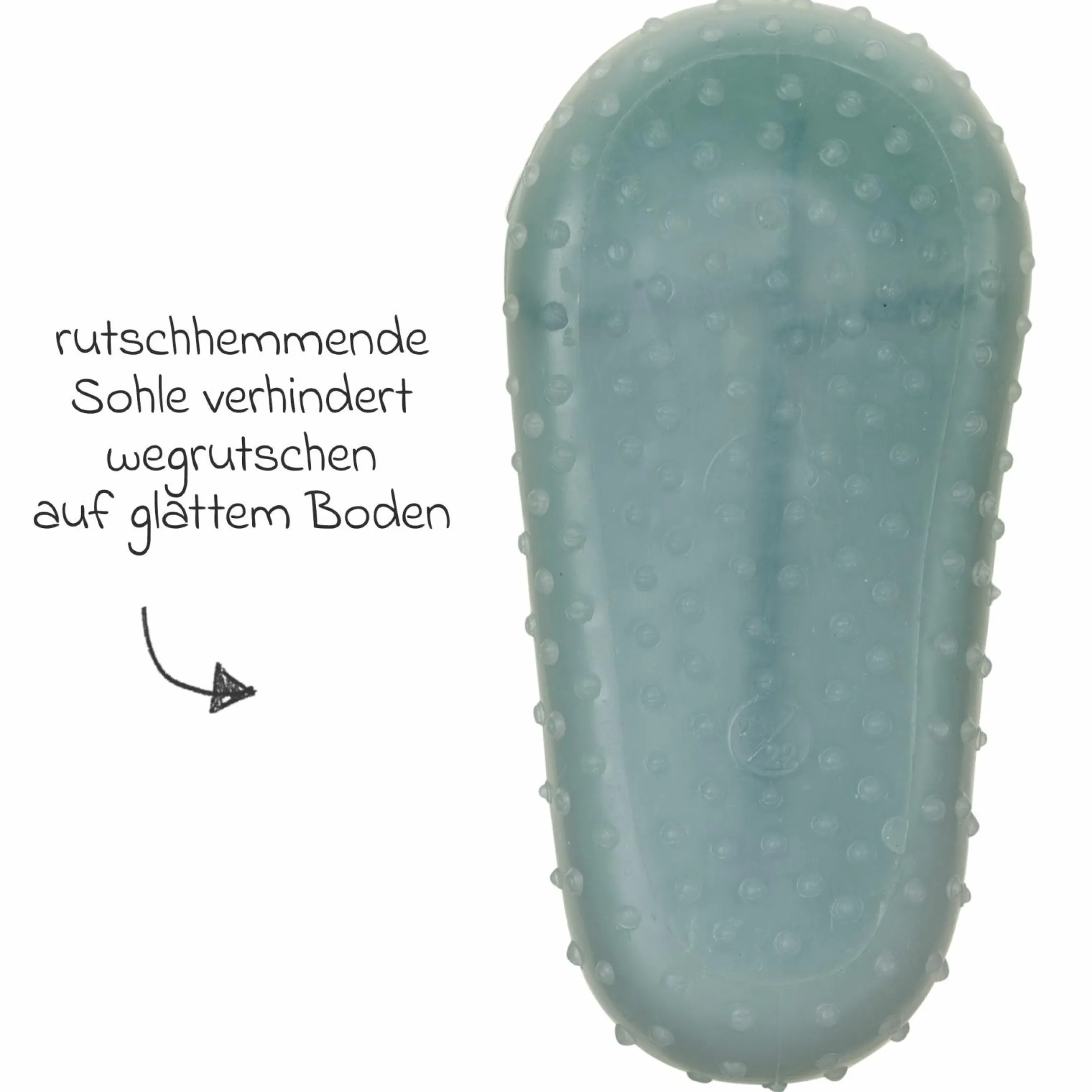 Hüttenschuh Adventure-Socks - Hai - Gr. 23/24