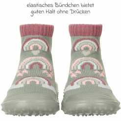 Hüttenschuh Adventure-Socks - Regenbogen - Gr. 23/24