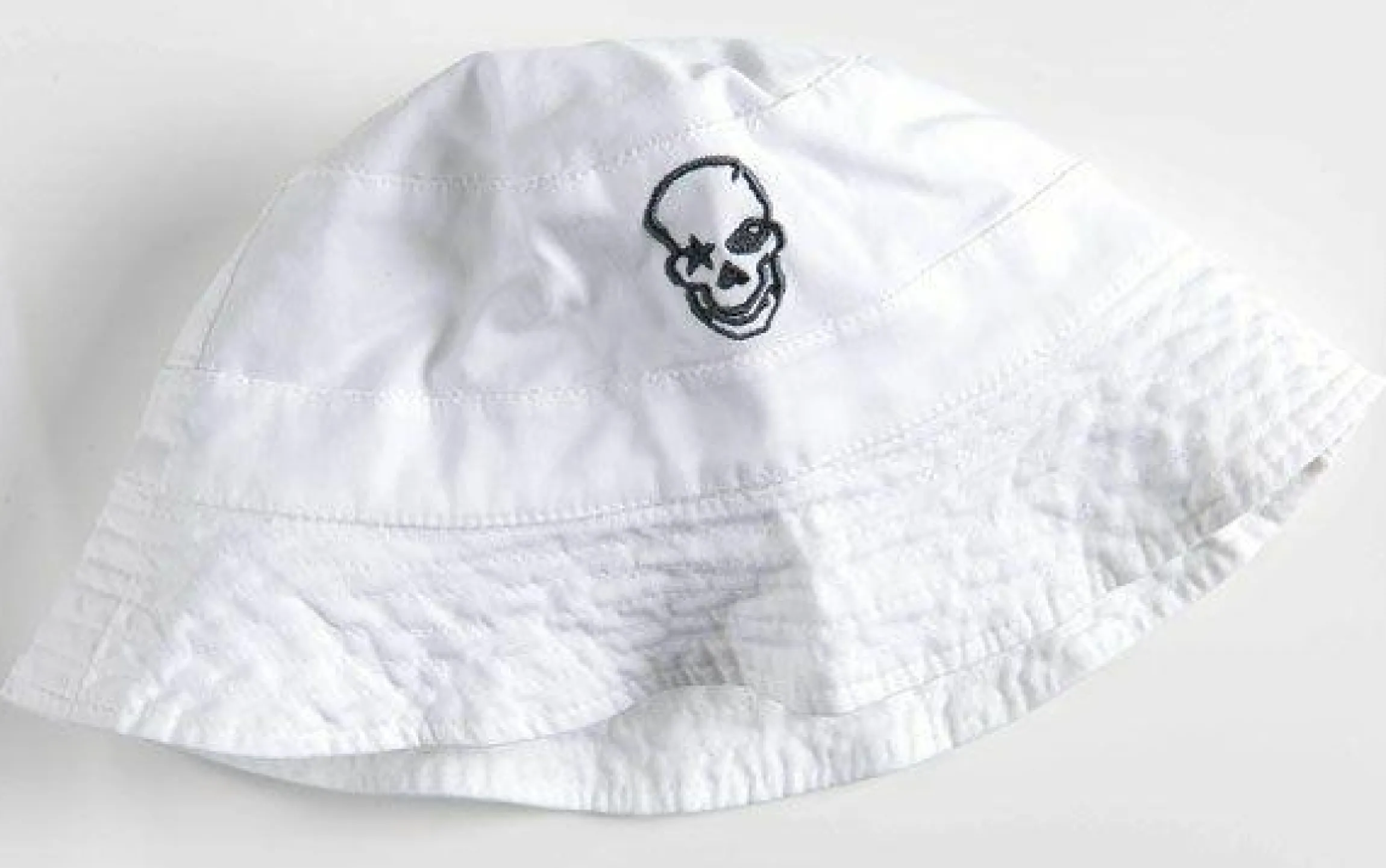 Hut Skull - Weiß - Gr. 4 - 5 Jahre