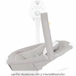 2in1 Babyschaukel & Wippe SoftSway mit Magnetic Motion ab Geburt - 6 Monate inkl. Spielbogen mit 2 Spielzeugen - Starlight - Kollektion 2025